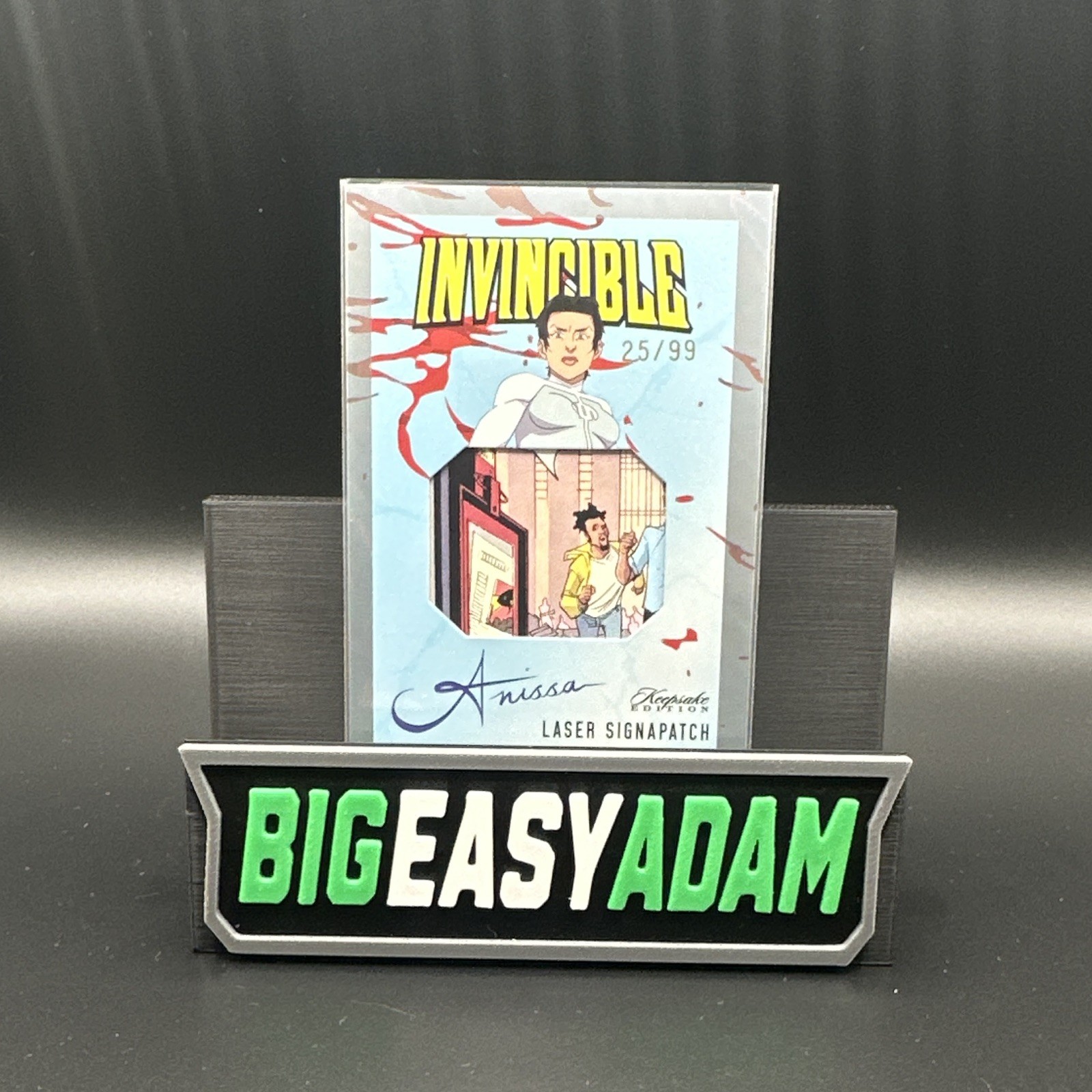 Invincible Keepsake Laser Signapatch Anissa /99