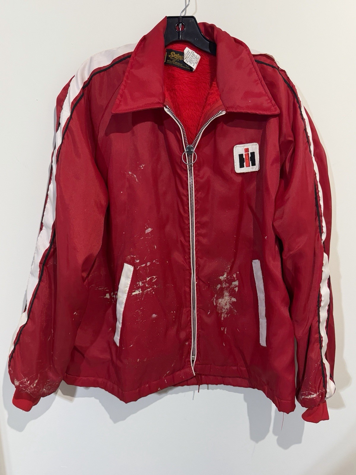Vintage IH International Harvester Medium Weight Jacket L 1970\'s Swingster