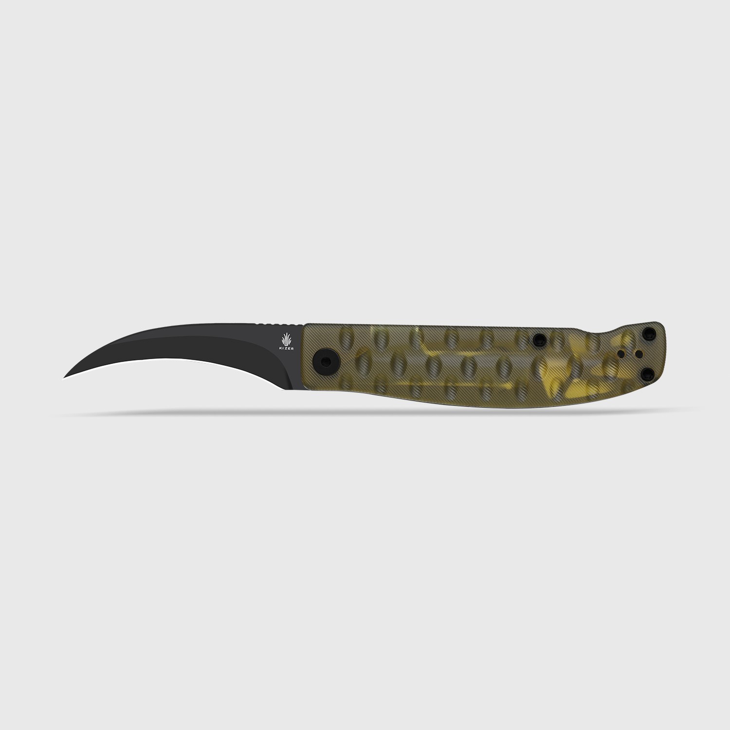 Kizer Kiwami Folding Pocket Knife BD1N Blade PEI Handle V3809SH2