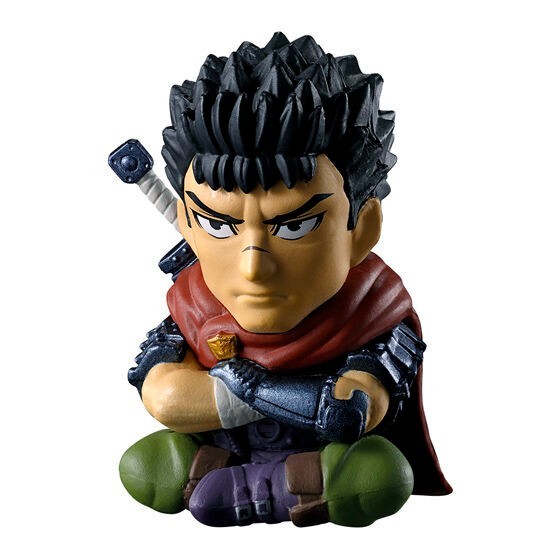Bandai Berserk Machiboke Gashapon Anime Figure Guts Griffith Beherit Full Set