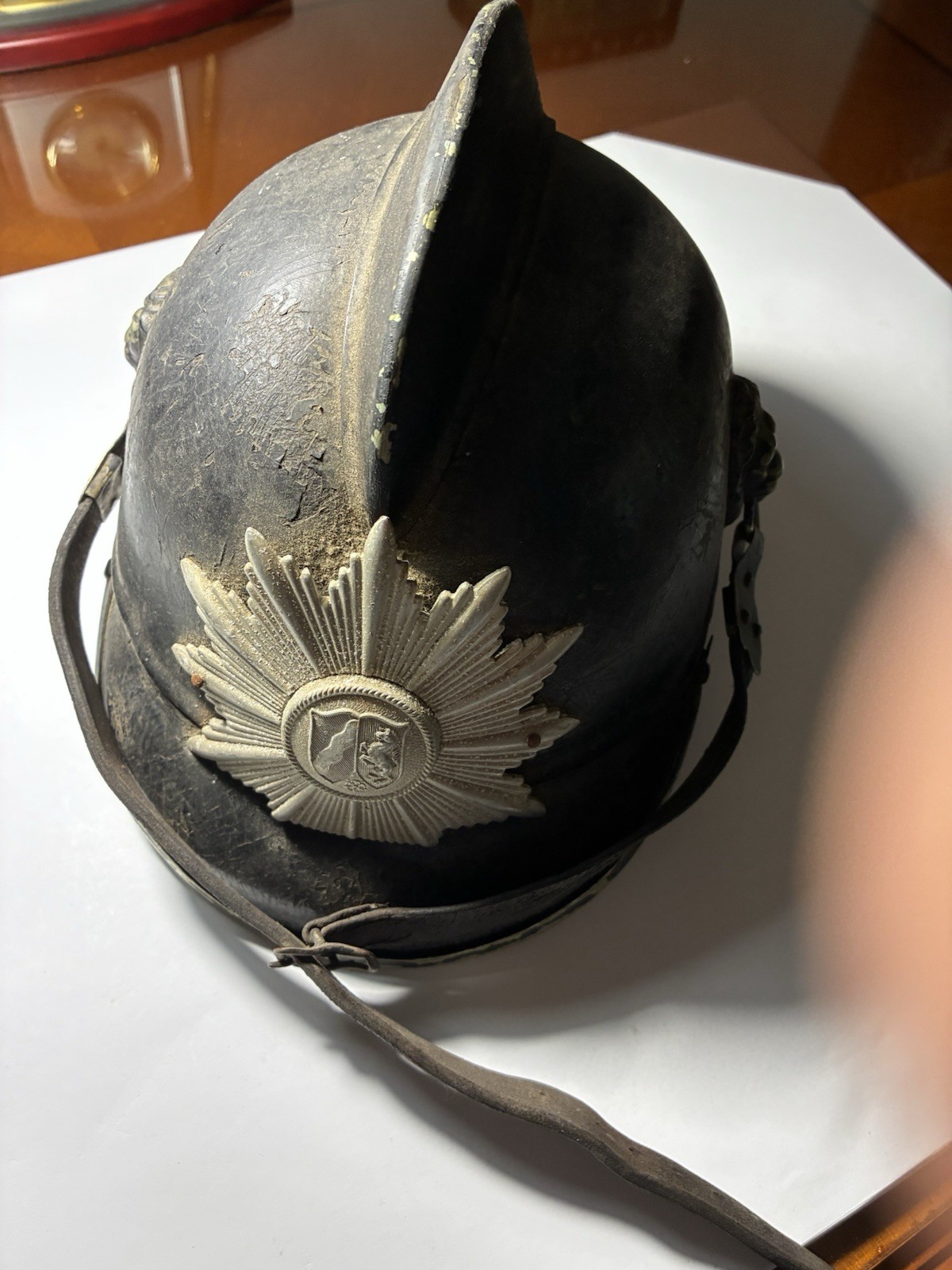 ANTIQUE PRUSSIAN GERMAN HELMET