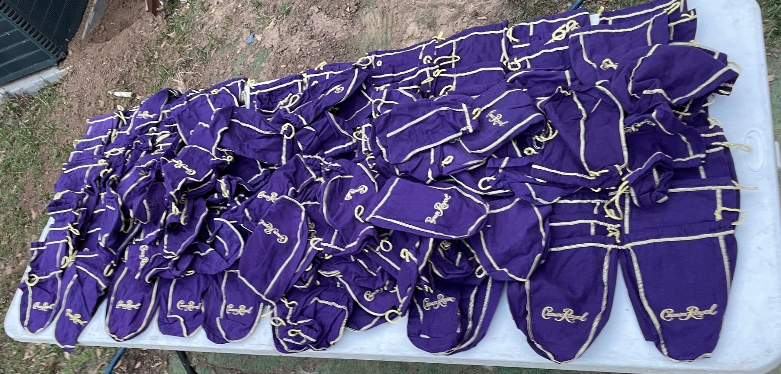 crown royal 750ml bags lot 190pc