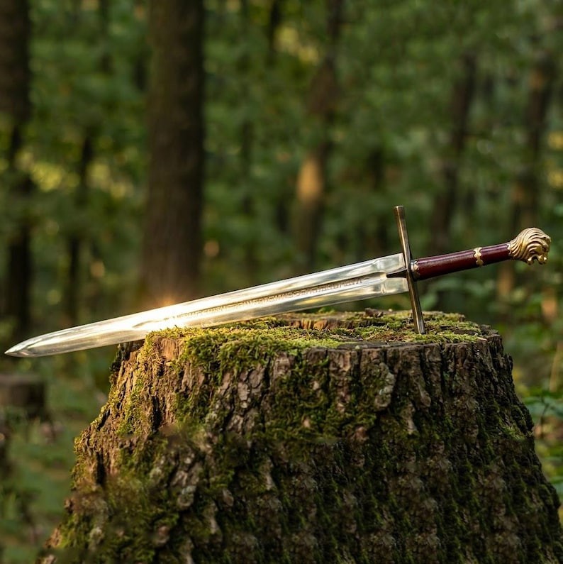 Rhindon Sword of Peter Chronicles of Narnia Handmade Replica Medieval Gift Him