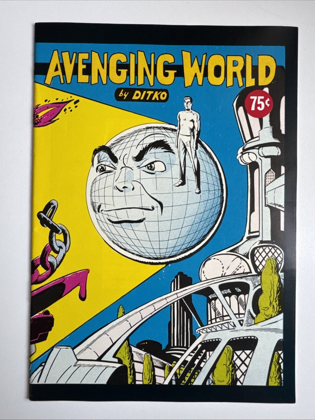 Avenging World #1 • 1973 • Bruce Hershenson Steve Ditko • VF/NM