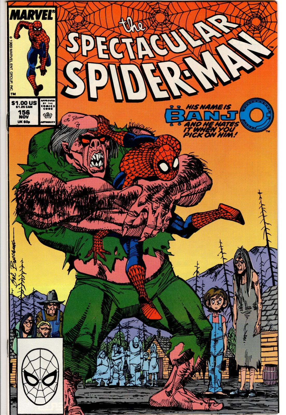 SPECTACULAR SPIDER-MAN #156 (1989): VF
