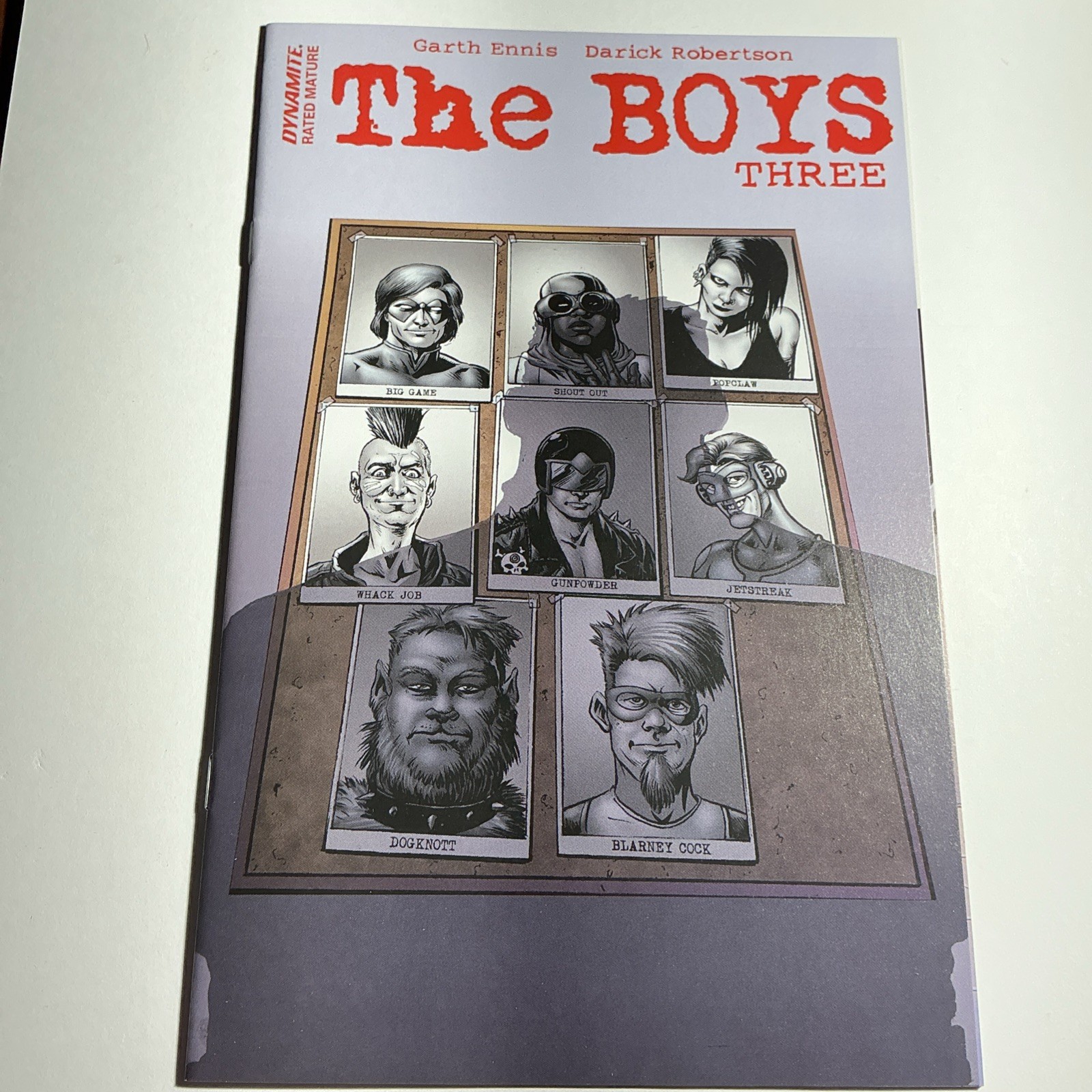 The Boys #3 2026 Blind Bag Variant 1st Homelander Starlight Black Noir Dynamit