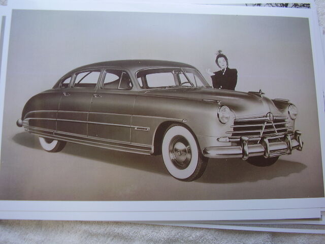 1950 HUDSON COMMODORE SEDAN 11 X 17 BIG   PHOTO   PICTURE
