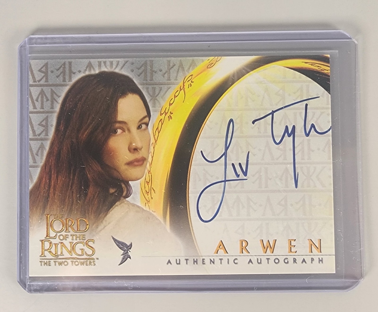 Lord of the Rings Two Towers Liv Tyler Autograph Card – Please Read