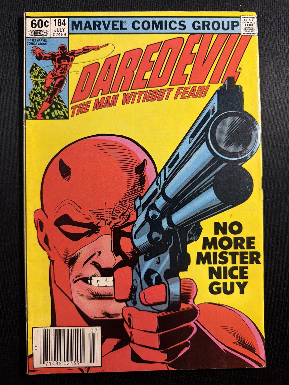 Daredevil #184 1982 Marvel Comics Newsstand Cover Fine *A3