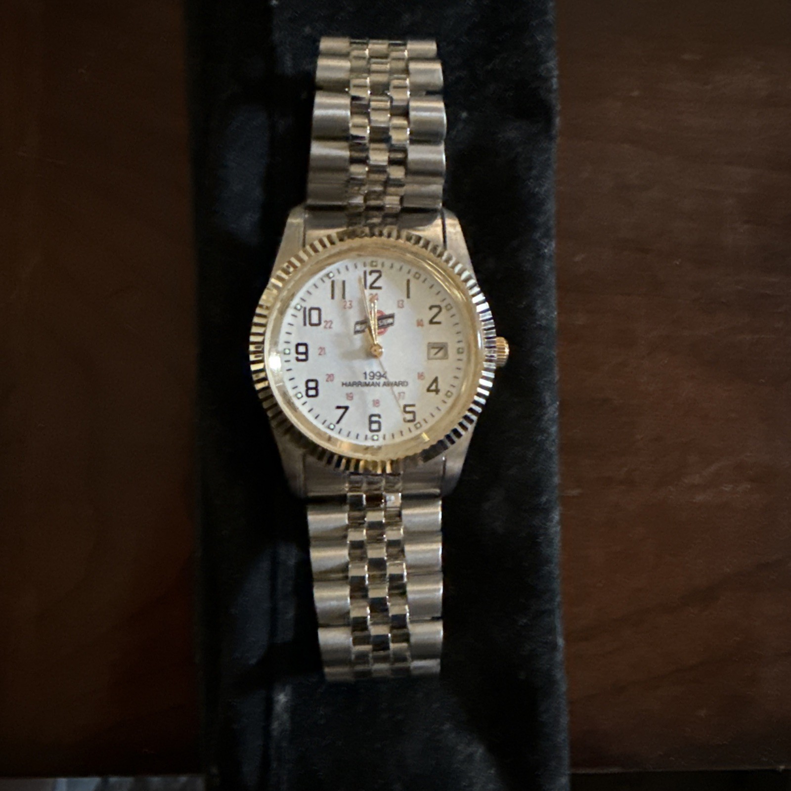 HARRIMAN AWARD CHICAGO AND NORTH WESTERN RAILROAD WATCH 1994