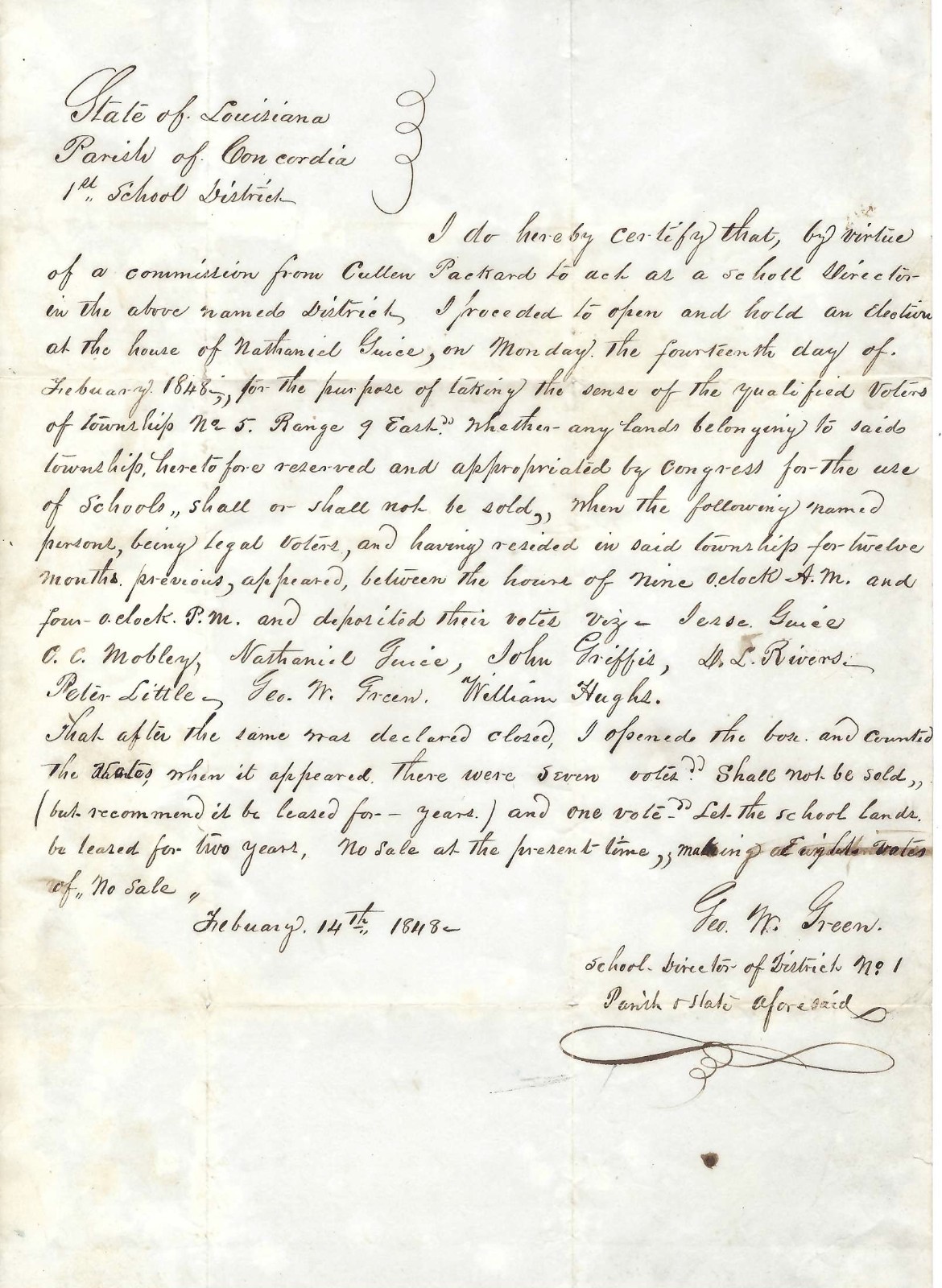 Louisiana Demonstrates Historic Autonomy Granted By Federal Government In 1848