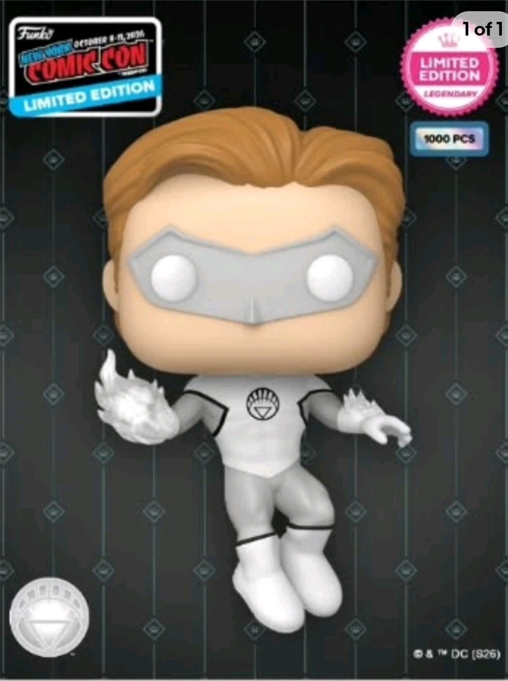 NYCC 2026 Exclusive Funko Pop WHITE LANTERN HAL JORDAN LE 1000 DC In Hand
