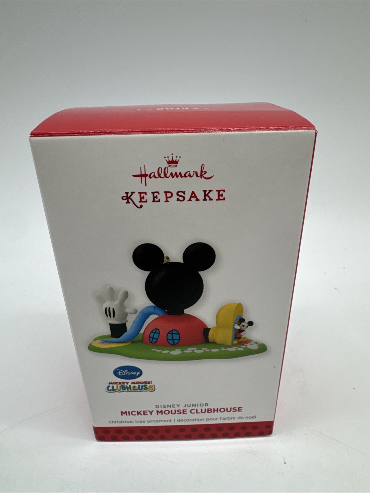 Hallmark 2013 Disney Junior MICKEY MOUSE CLUBHOUSE Ornament ~ NEW