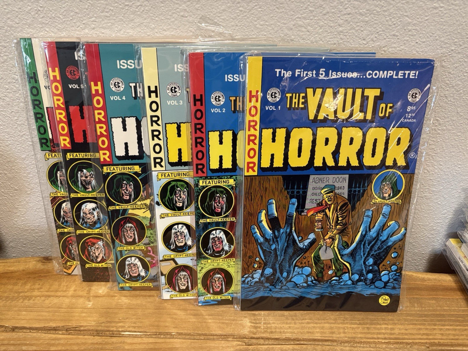 EC Vault of Horror Annuals Vol 1-6 Complete Set Issues 1-29 Gemstone