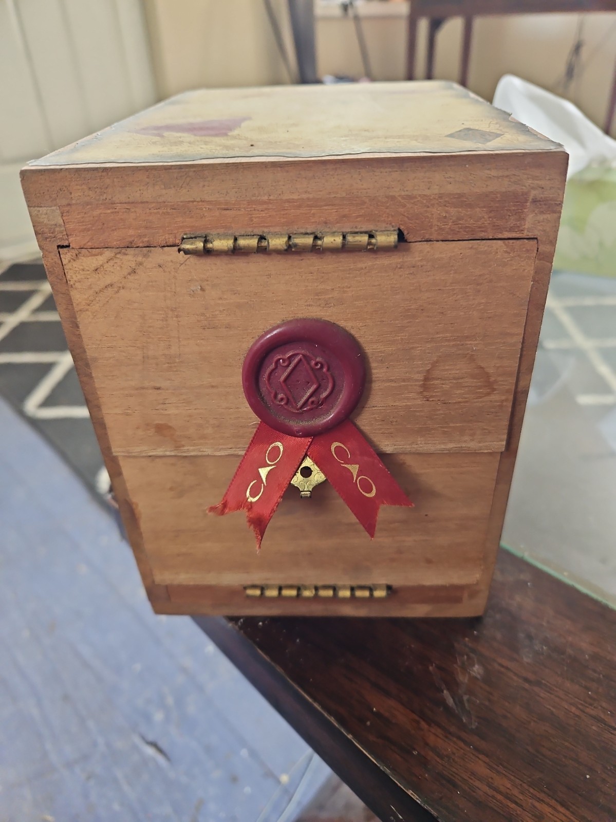 Vintage Cao Criollo Wooden Cigar Box
