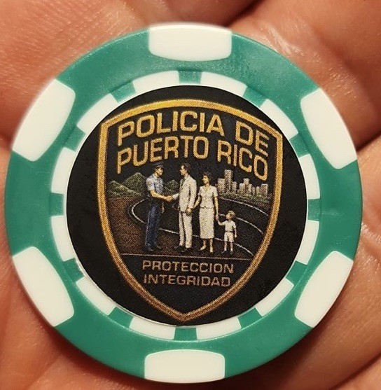 Token Challenge Div. Inteligencia y Arrestos , Policía De Puerto Rico