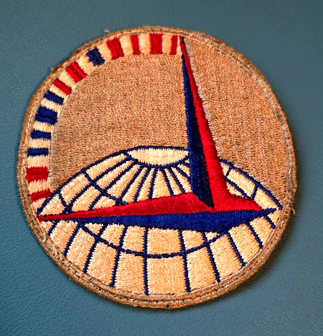USAAF Air Corps Ferry/Transport Command Patch-Off Uniform-Cut Edge-Vintage WWII