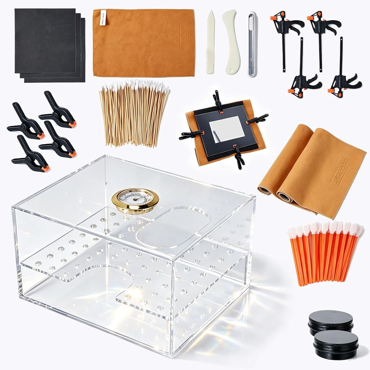 382PCS Card Flattening & Cleaning Kit TCG Sports Card Repair Grading Prep 382PCS Card Flattening & Cleaning Kit TCG Sports Card Repair Grading Prep