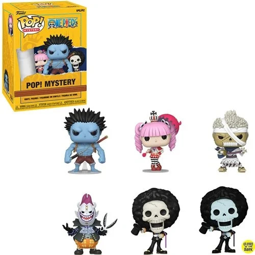 Funko Pop One Piece Mystery Case Of 6