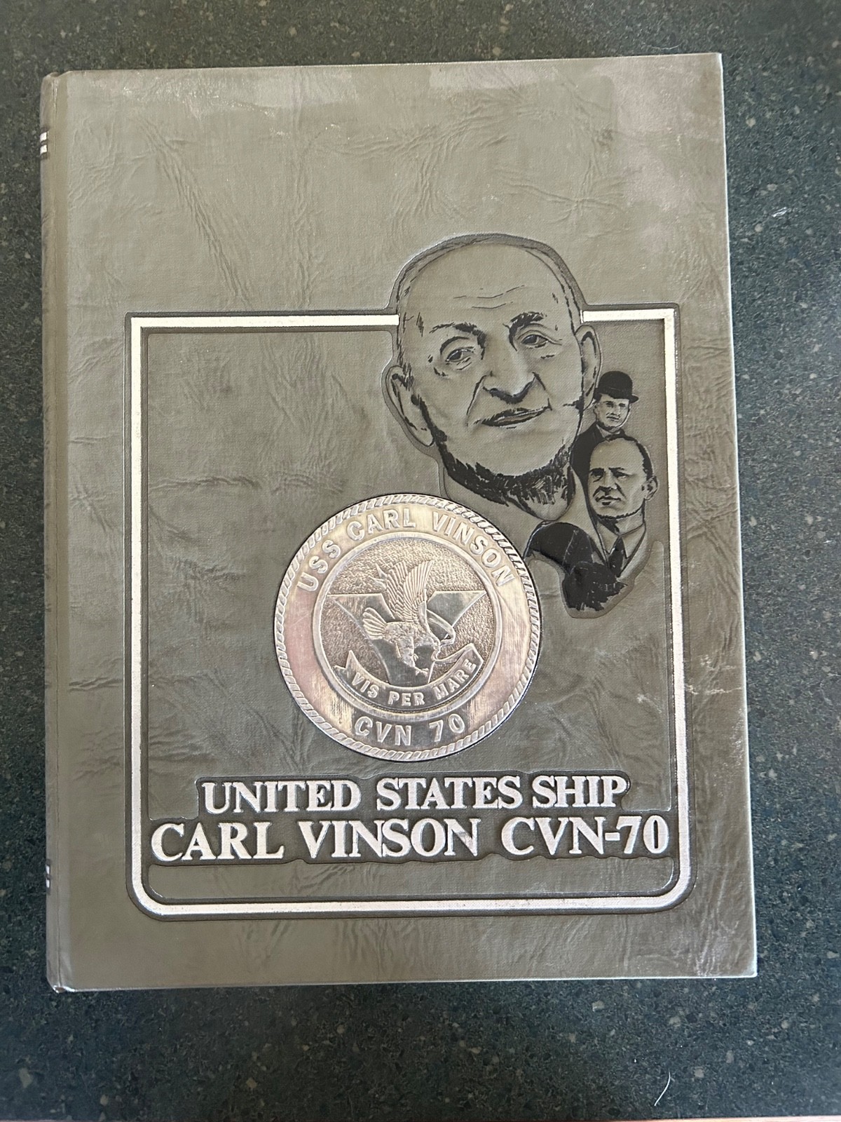 USS Carl Vinson (CVN-70) cruise book 1984-85