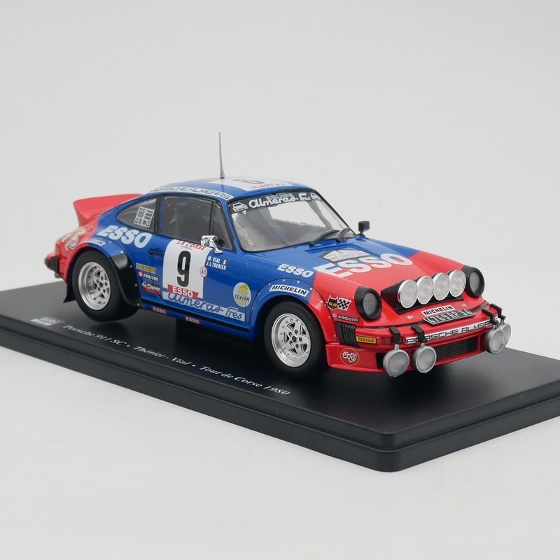 Rare 1:24 1980 Porsche 911 SC WRC - Diecast Scale Miniature Collectible