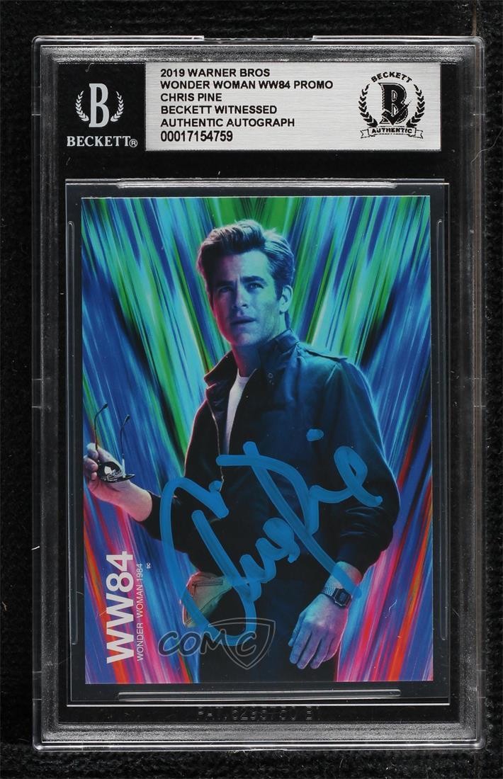 BAS 2019 Warner Bros Wonder Woman 1984 Movie Promos Chris Pine Steve Trevor ow6
