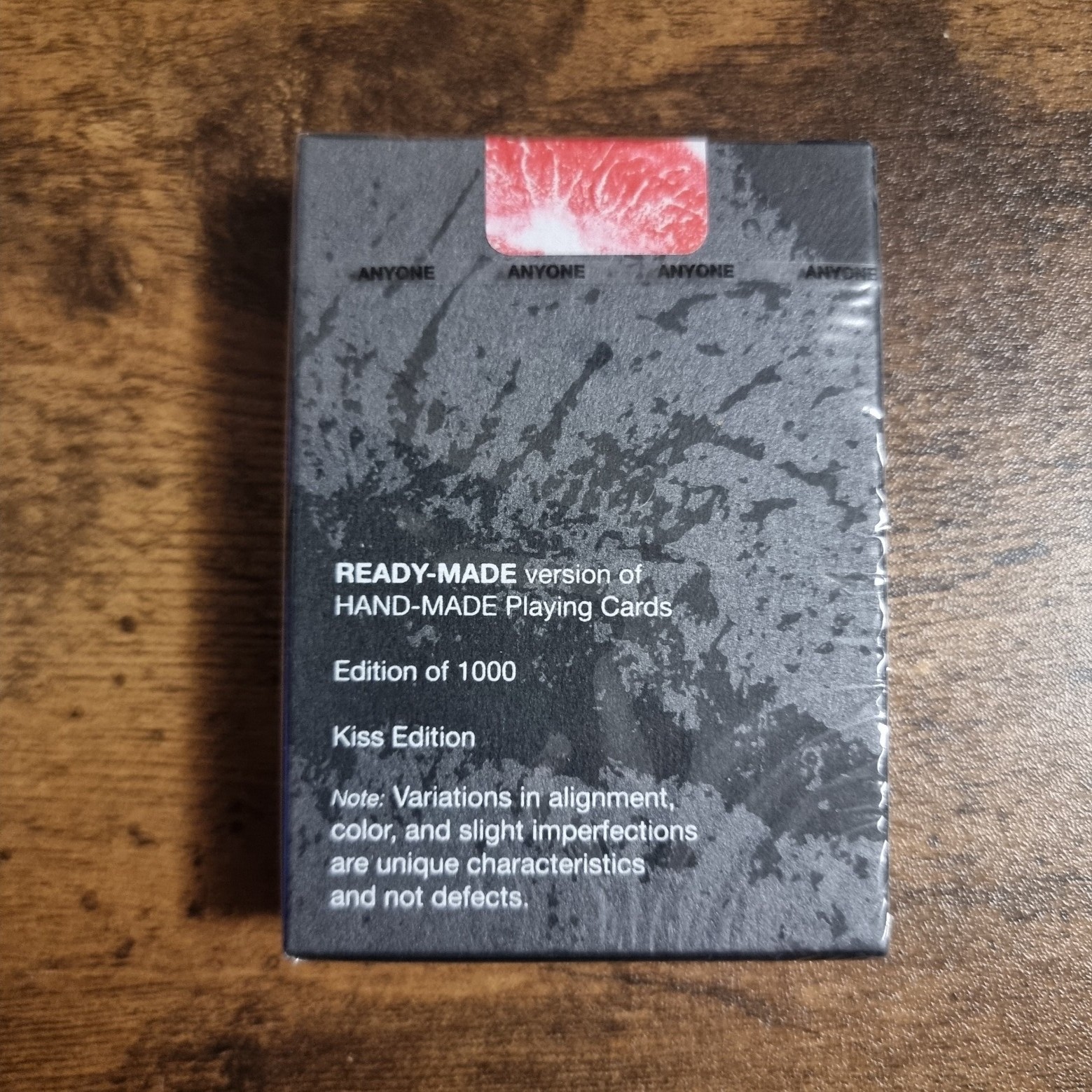 Anyone Worldwide Ready Made Playing Cards New Sealed Cardistry A1WW Limited Deck