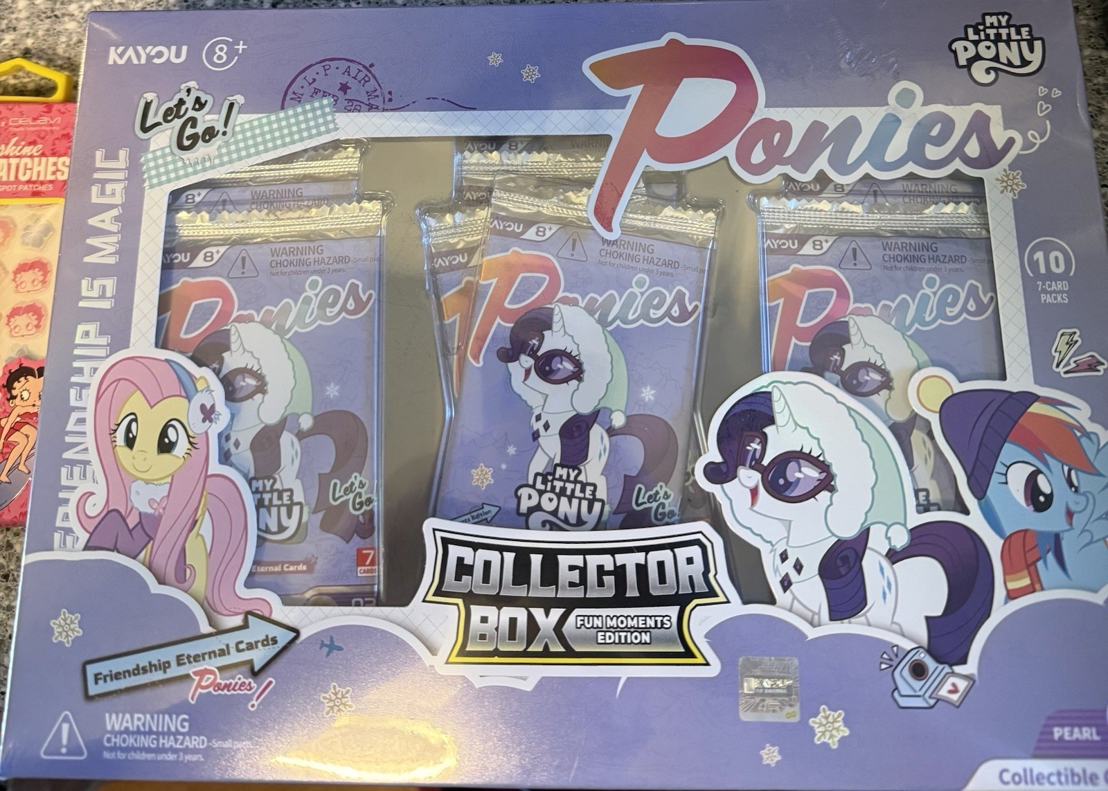 My Little Ponies Friendship Eternal Cards 10Pk Collector Box Set Pearl