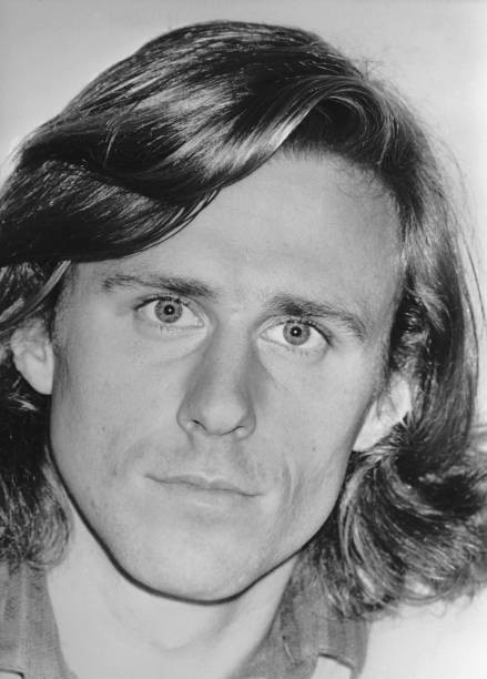 Swedish tennis player Bjorn Borg 1979 1970s Historic Old Photo