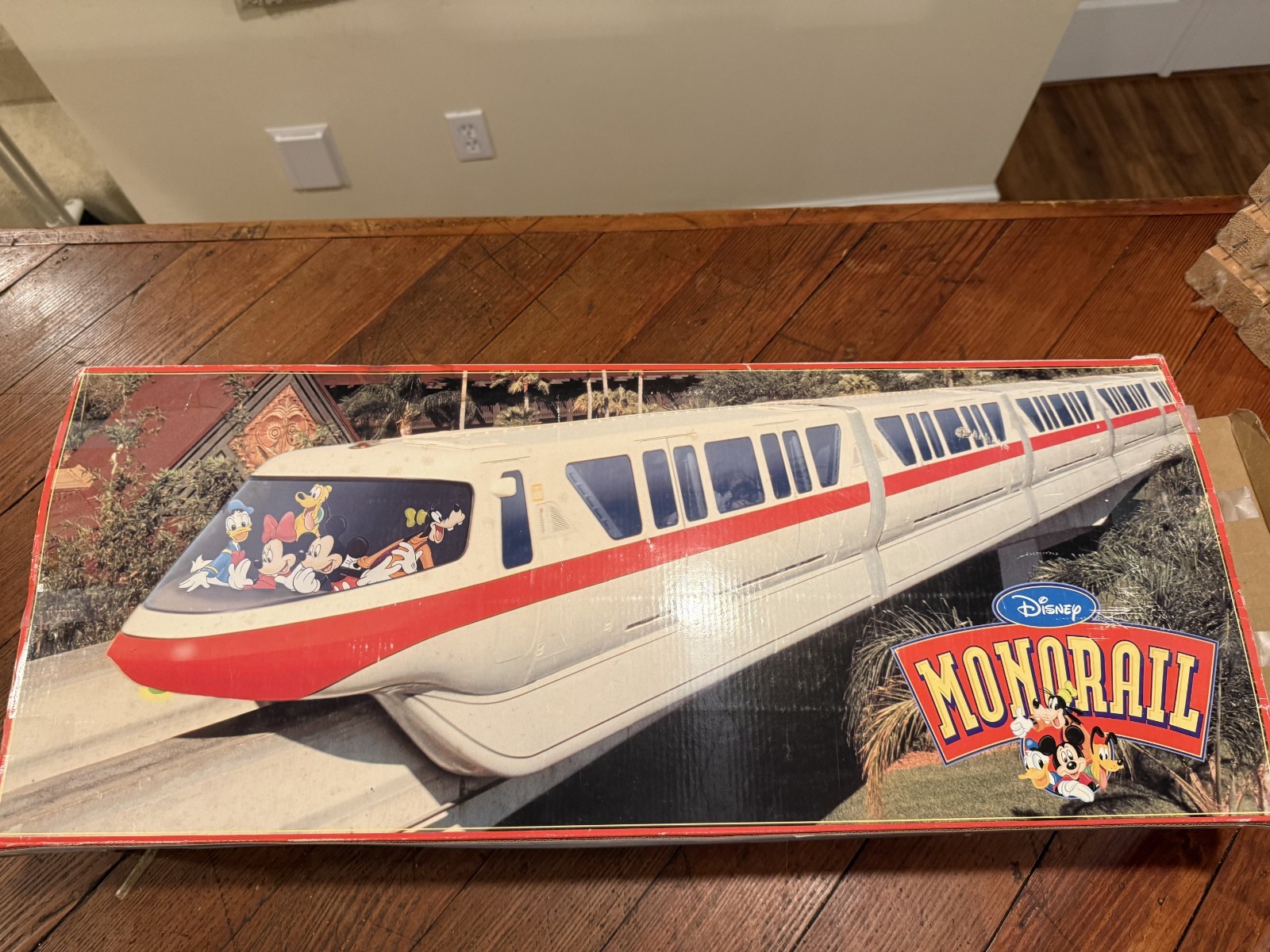 Vintage Disney Parks Walt Disney World Monorail Playset Red Line Motorized Works