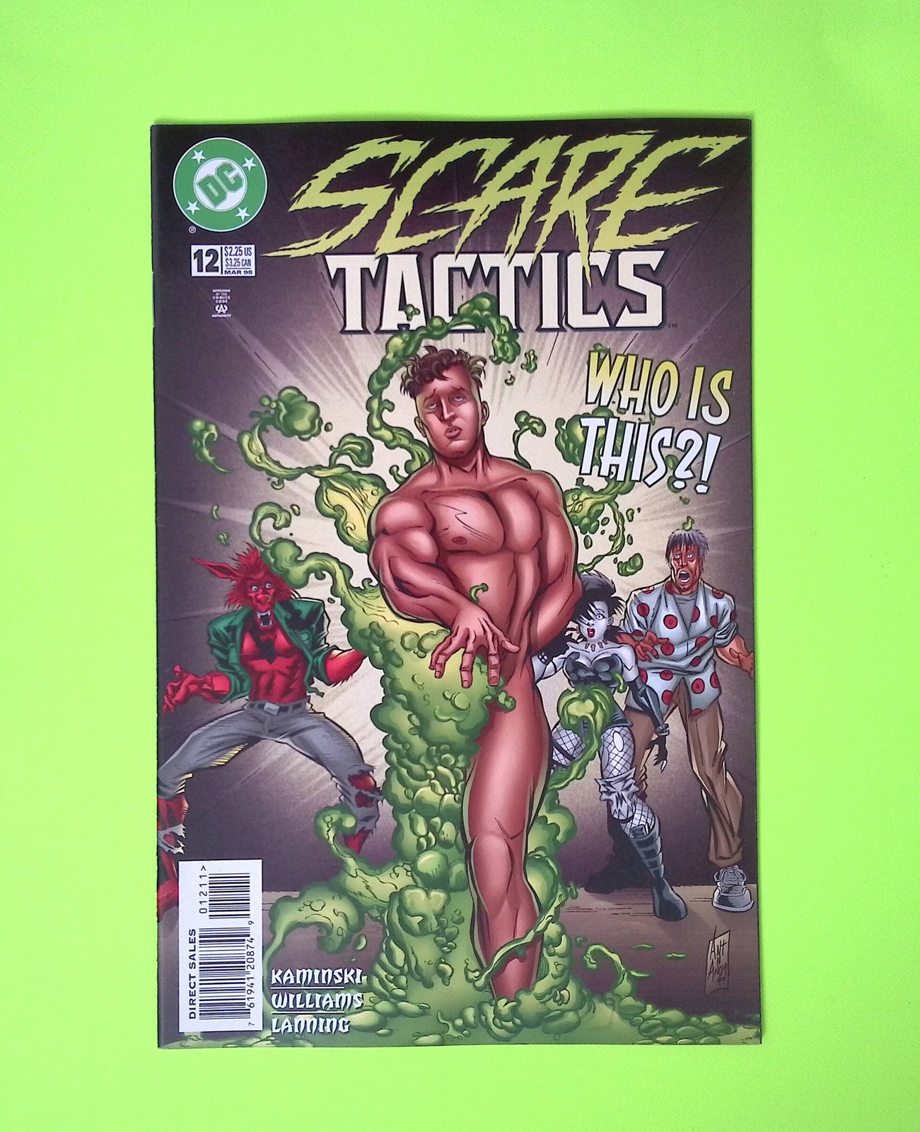 Scare Tactics #12 1998 DC Comics Higher Grade Comic Book Q109-6