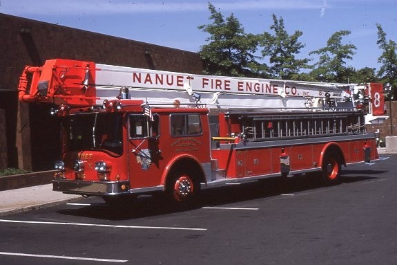 Nanuet NY 1969 Young Crusader Snorkel - Fire Apparatus Slide