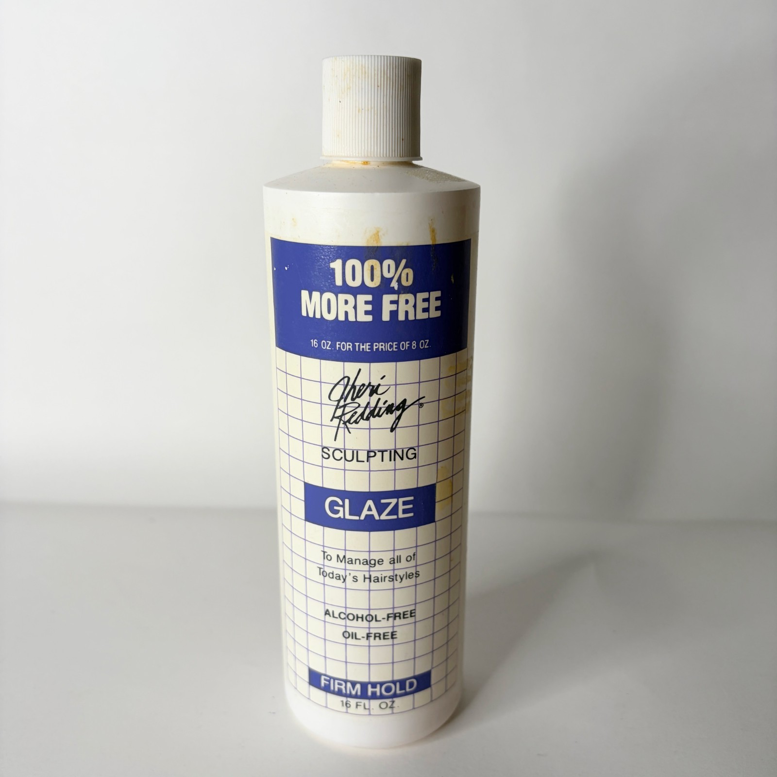 Vintage Jheri Redding Sculpting Glaze Firm Discontinued 80s 90s Prop/Use 16fl oz
