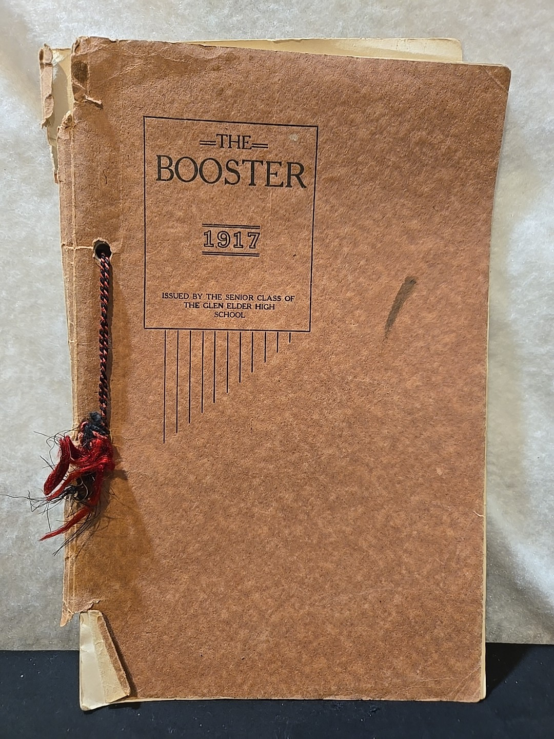 1917 The Glen Elder High School (Kansas) Yearbook THE BOOSTER 