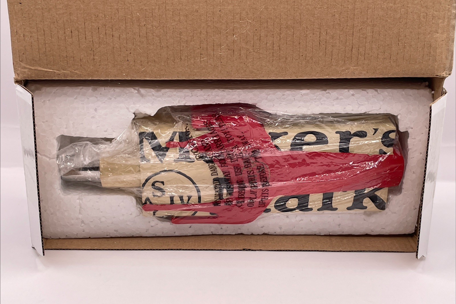 Maker’s Mark Whisky Whiskey Promo Tap Handle New In Box