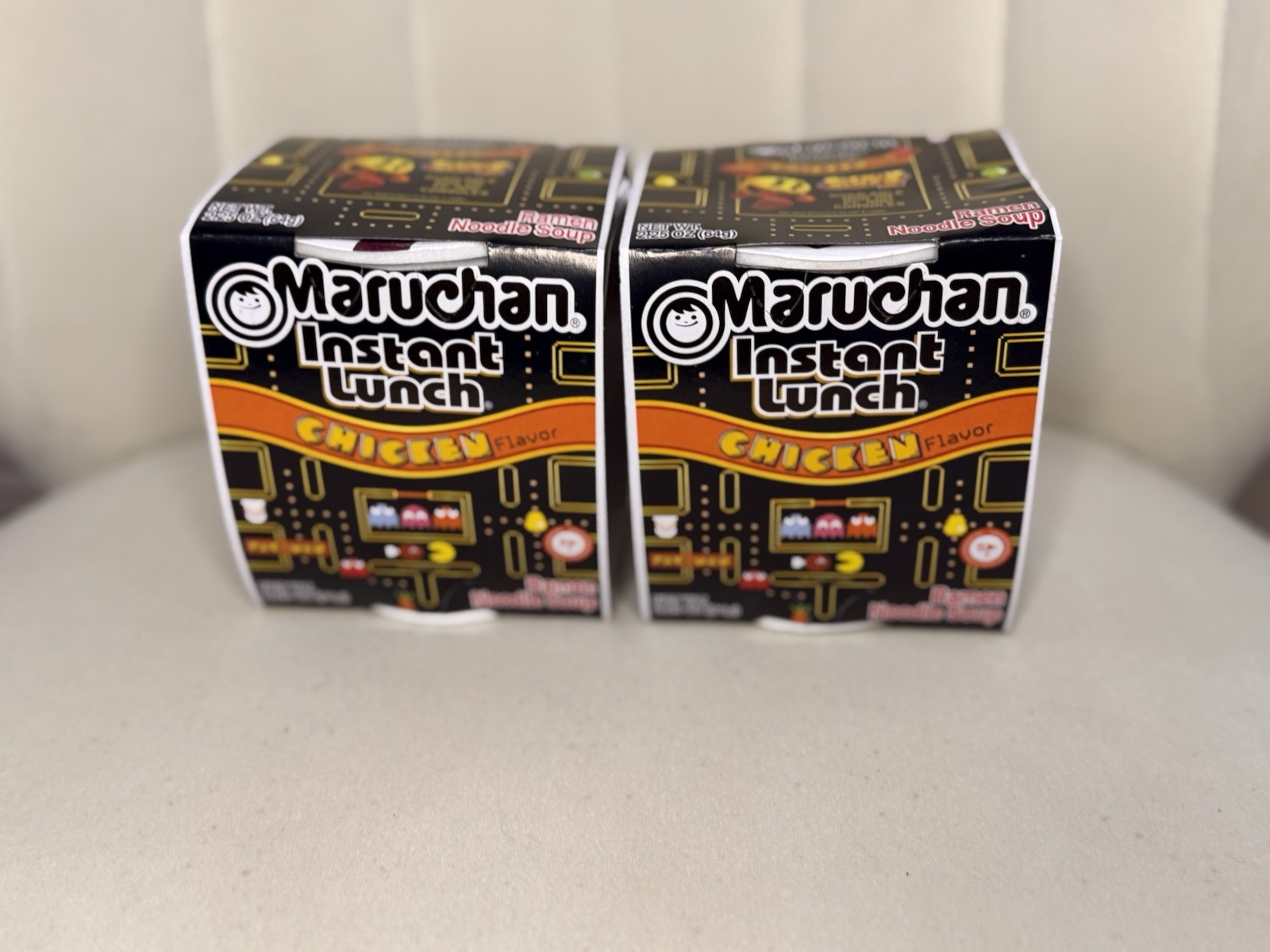 Pac Man World 2 Promotional Maruchan Ramen Noodle Cup New Unopened pacman