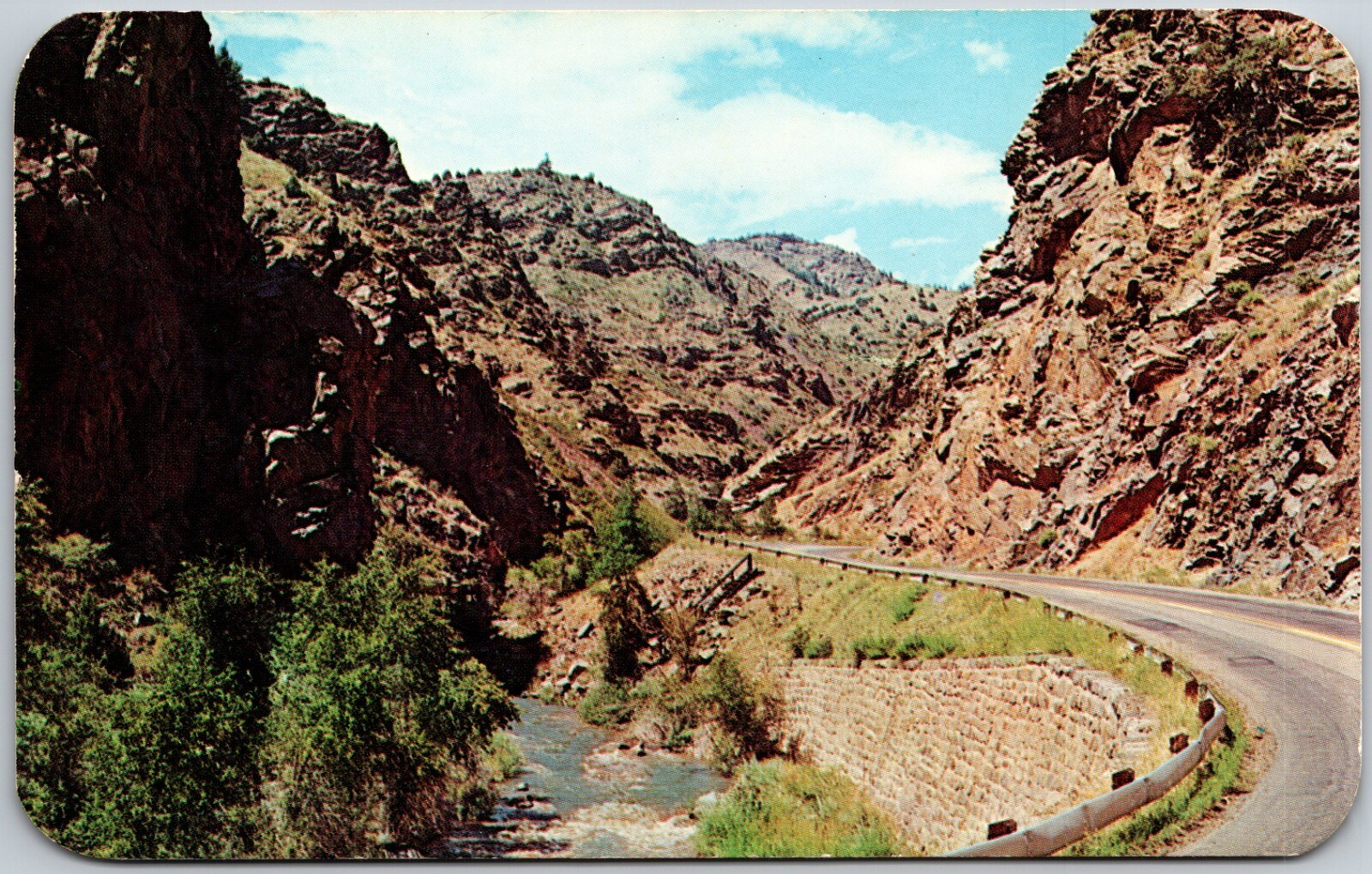 Bear Creek Canon, Denver Mountain Parks, Colorado - Postcard