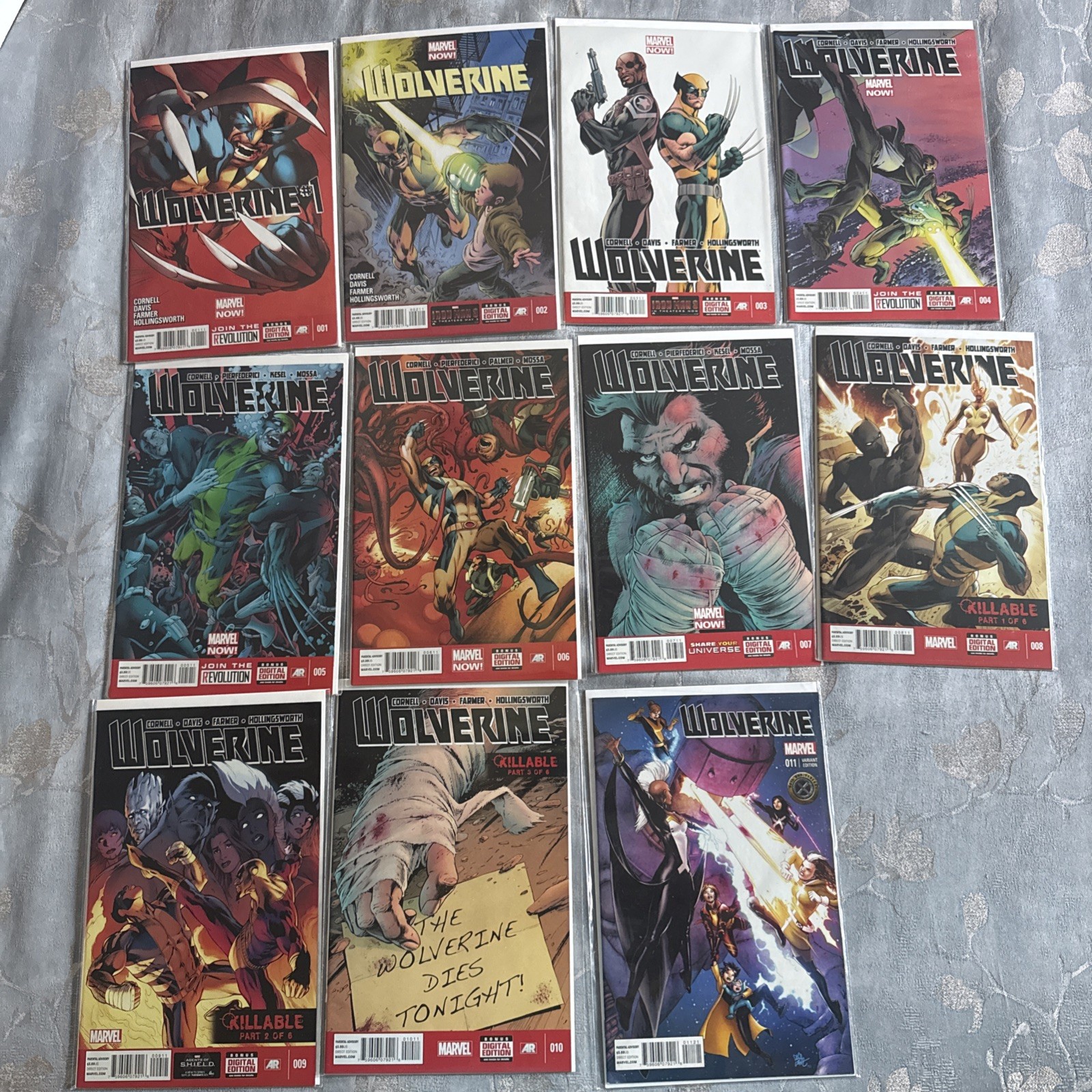 Wolverine 1 2 3 4 5 6 7 8 9 10 11 Marvel 2014