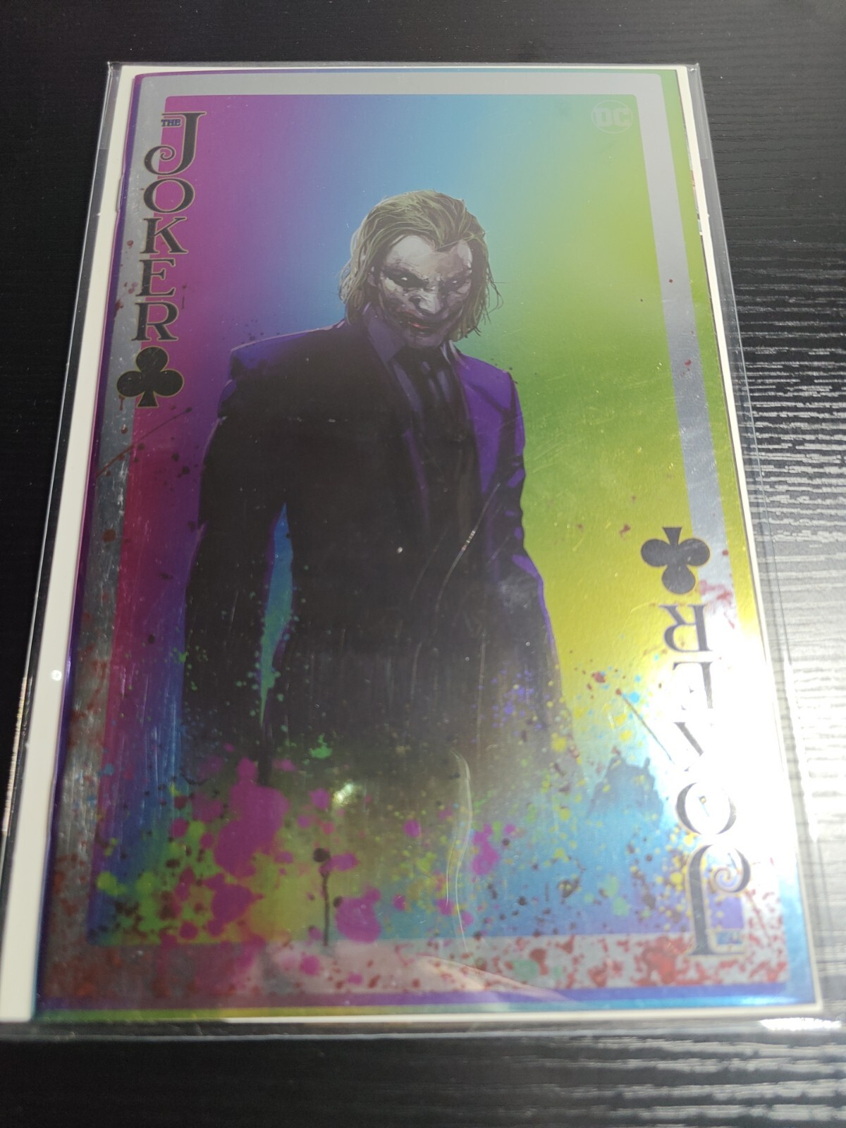 Joker #1 Why So Serious? Clayton Crain Megacon 2024 Exclusive Foil Ltd 184of 500