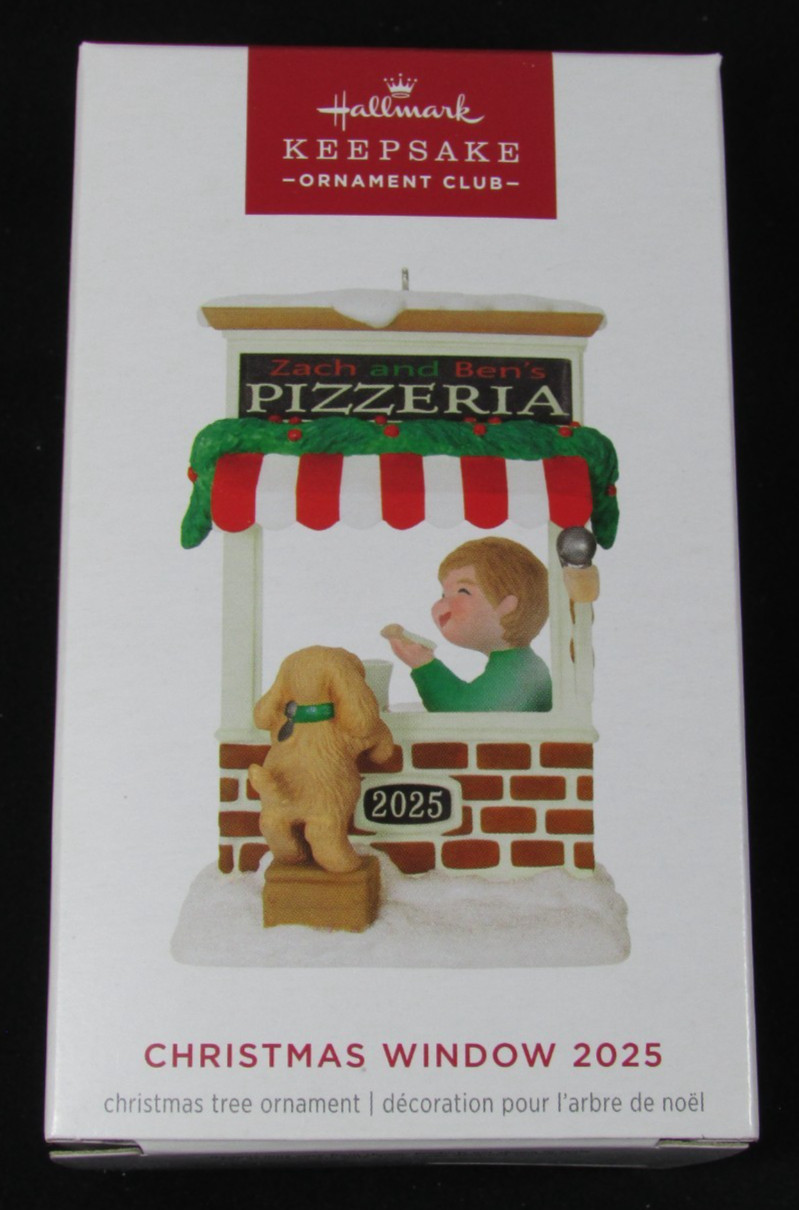 2025 HALLMARK KEEPSAKE KOC CHRISTMAS WINDOW 2025 ORNAMENT NEW IN BOX A