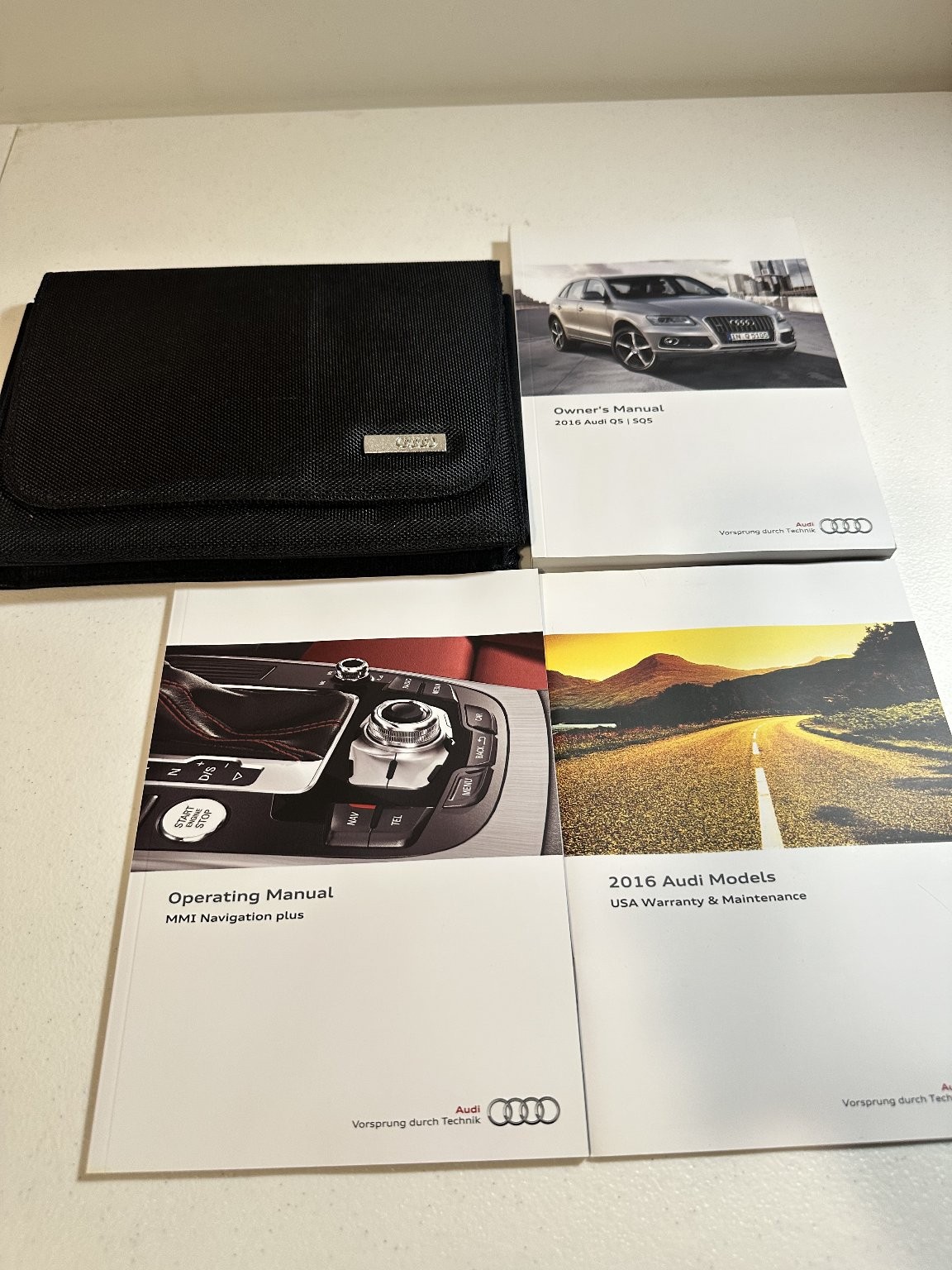 2016 Audi Q5 SQ5 Owner's Manual Operating Manual Warranty