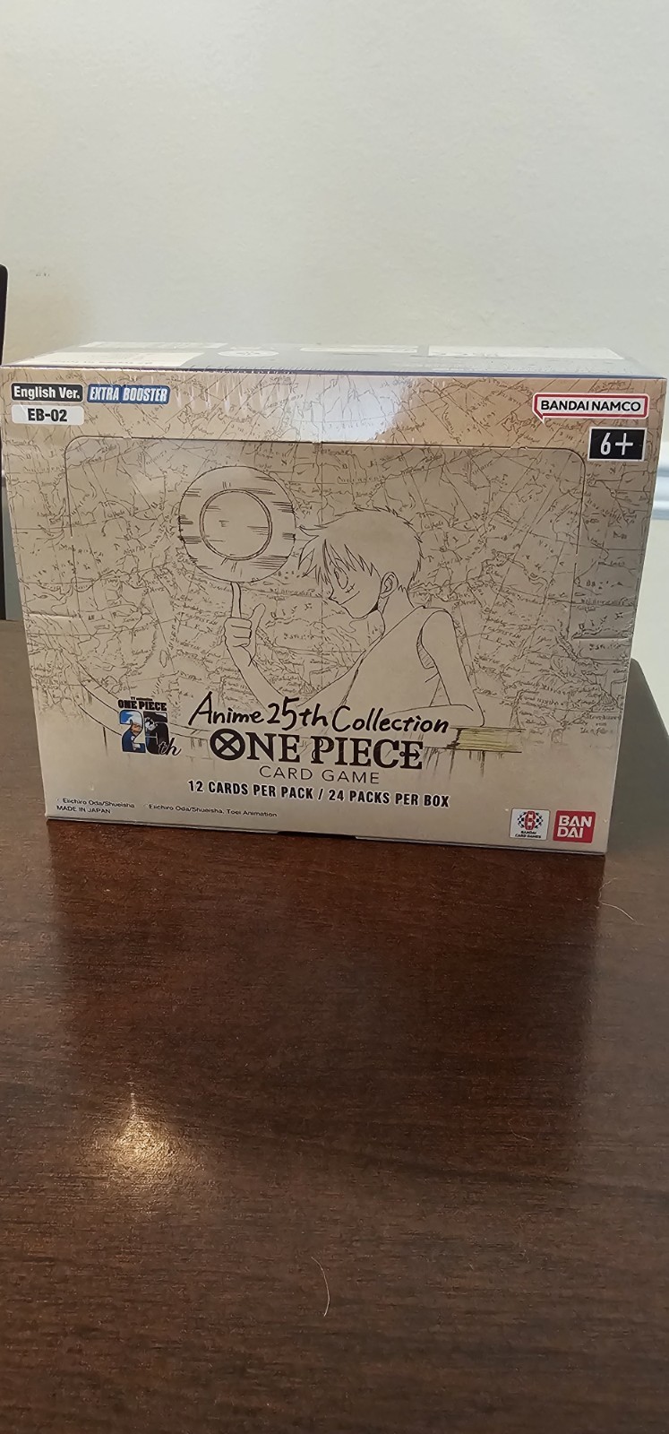 One Piece TCG Extra Booster Anime 25th Collection Box SEALED ENGLISH