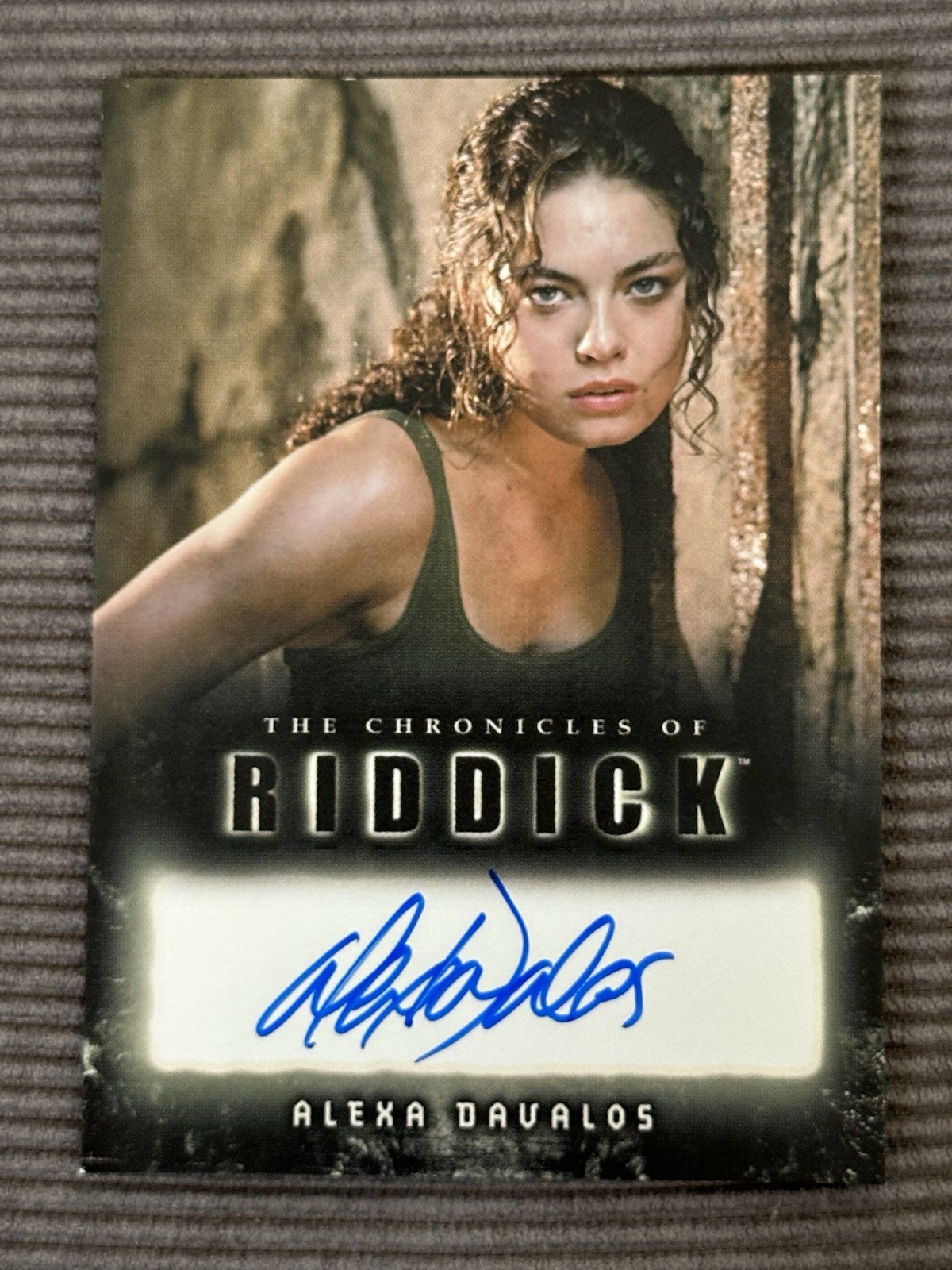 Rittenhouse The Chronicles of Riddick Auto Alexa Davalos Autograph Kyra