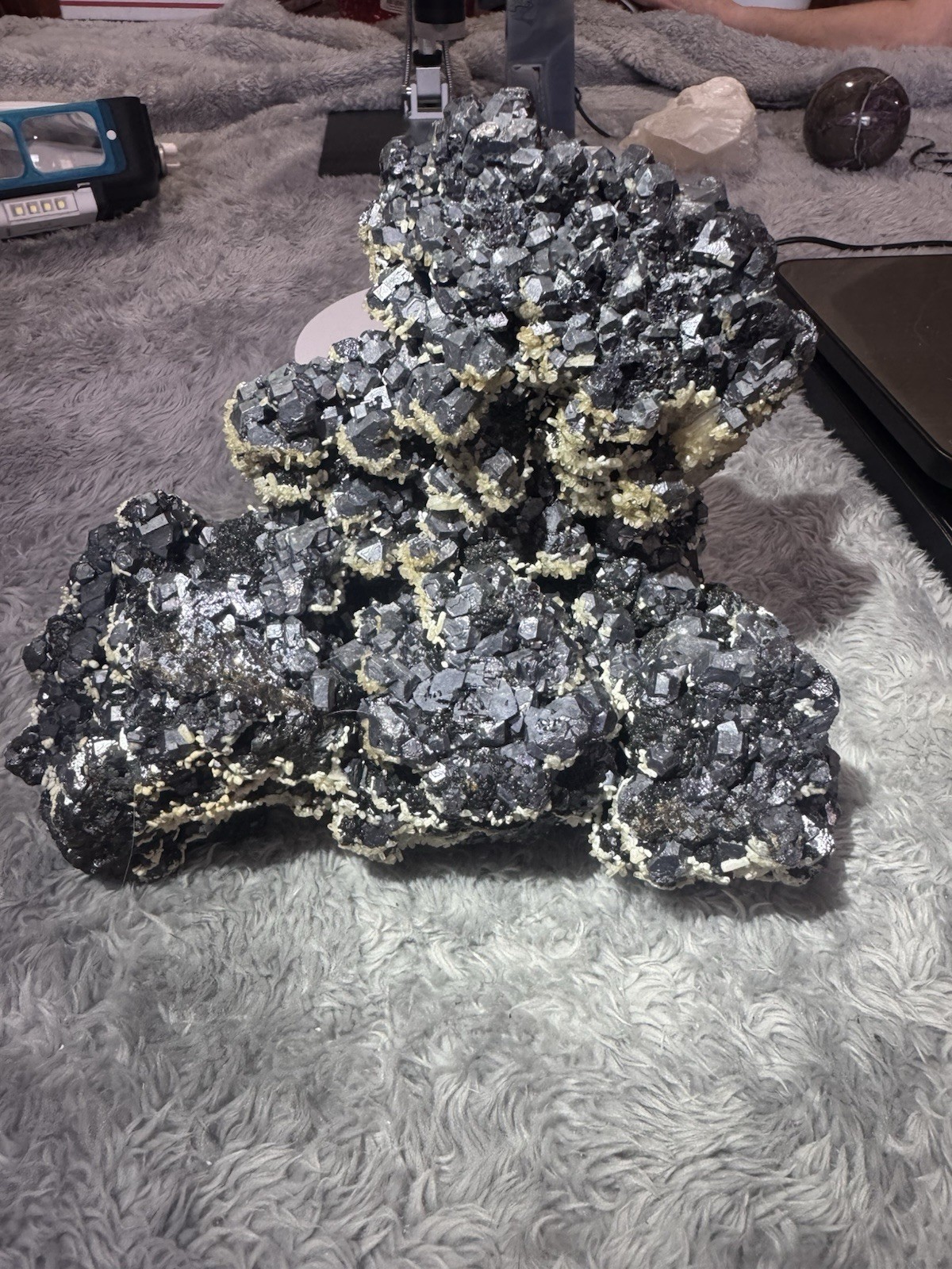 A Collector\'s Dream: Rare Galena and Calcite from Historic Joplin