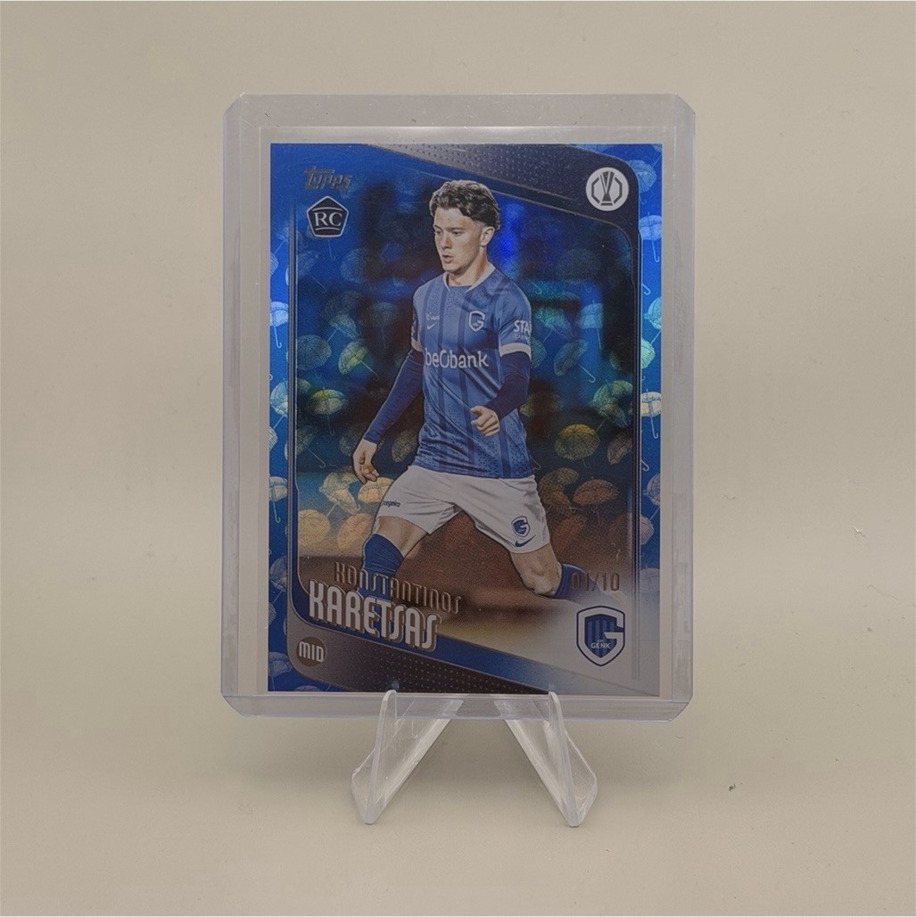Topps Flagship Ucc 2026 Konstantinos Karetsas RC KRC Genk 1/10