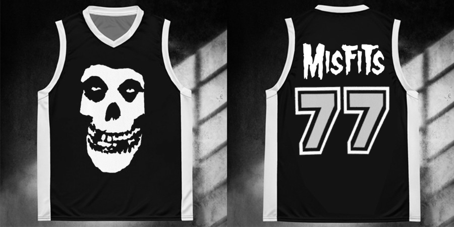 HOT NEW Misfits band 77 Basketball Jersey All sizes XX1080