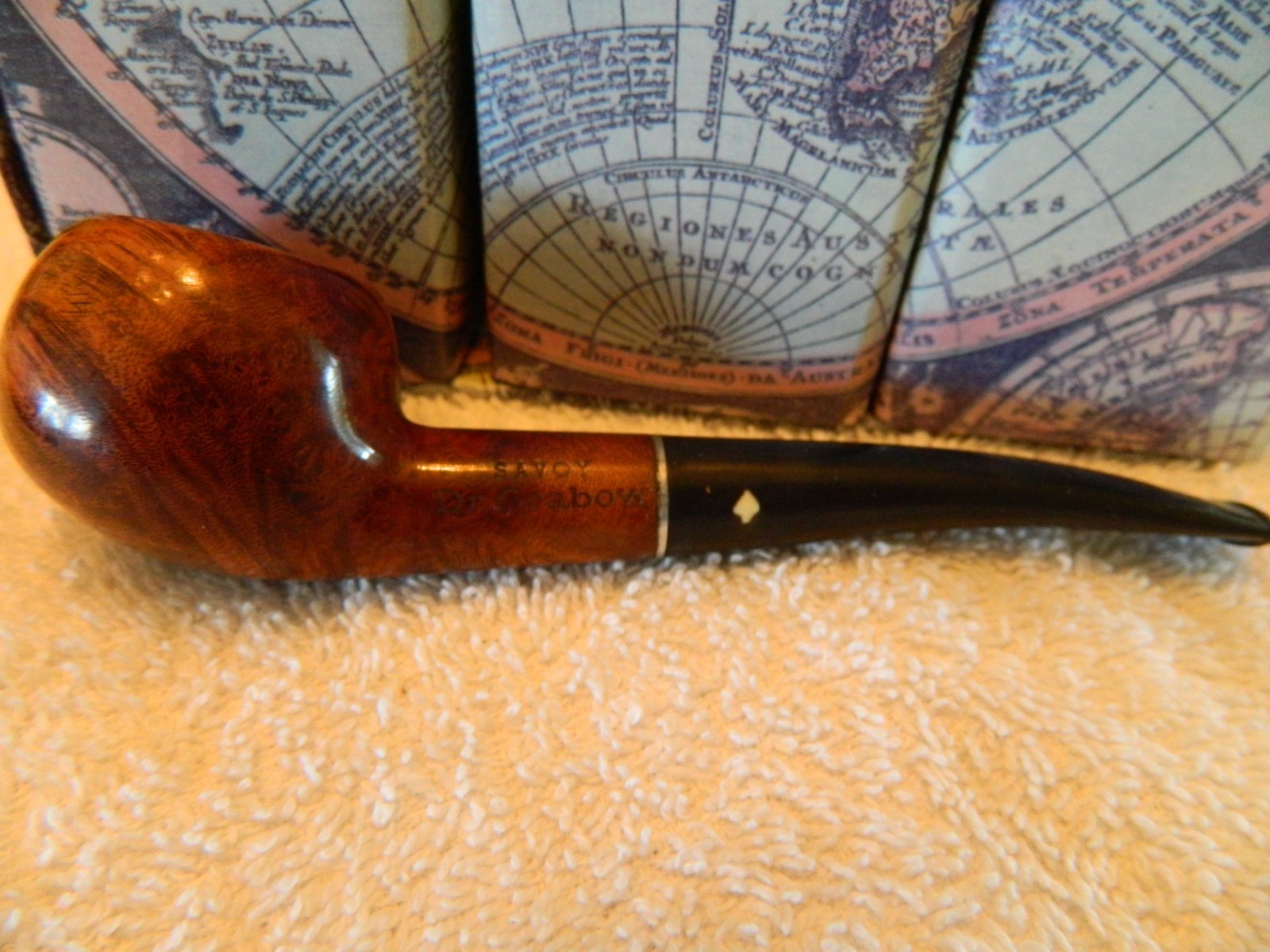 ESTATE PIPE DR GRABOW SAVOY ,AJUSTOMATIC ,PAT, ,IMPORTED BRIAR ,USED