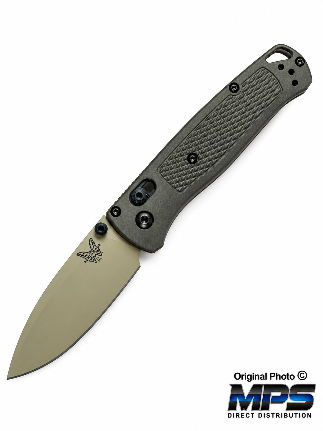 Benchmade Bugout 535TN-11 Knife S30V Tan Blade Dark Olive Grivory USA