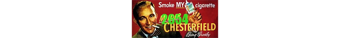 N Chesterfield Cig 1950'S Bb