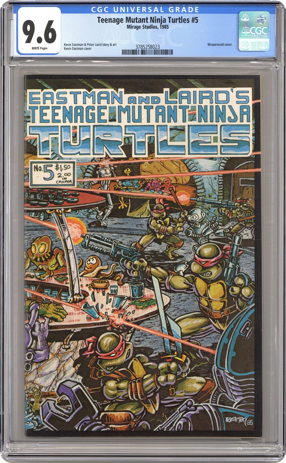 Teenage Mutant Ninja Turtles #5 CGC 9.6 1985 3785258023